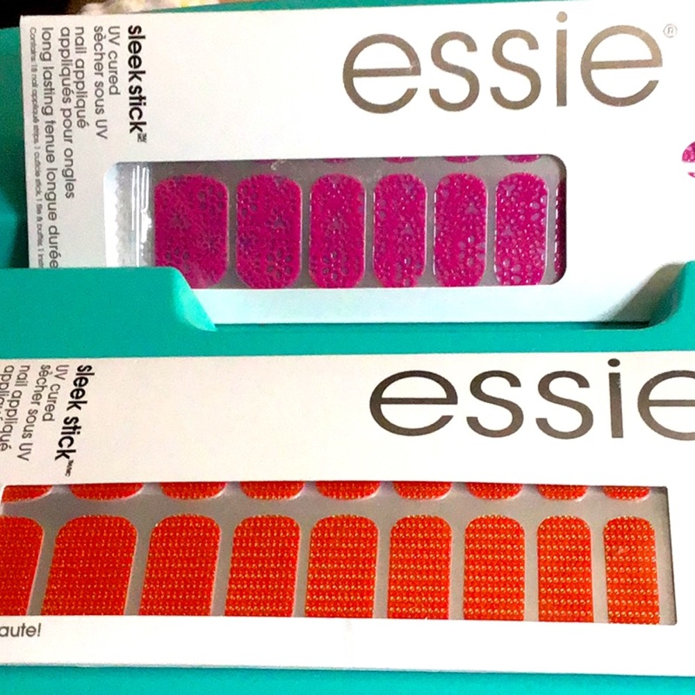 Essie Sleek Stick UV cured nail appliqué b…